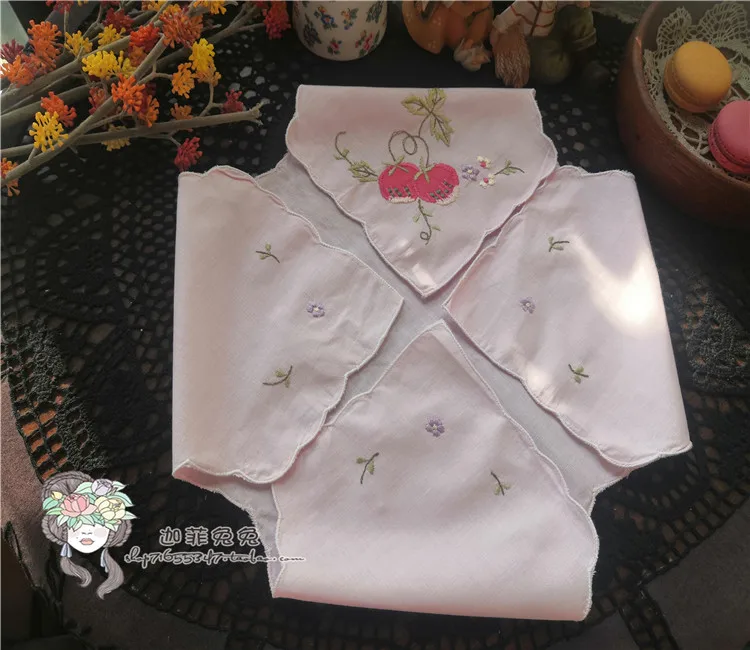 

2 шт. хлопковые цветные вышитые полотенца для хлеба декоративный чехол полотенце салфетка носовой платок