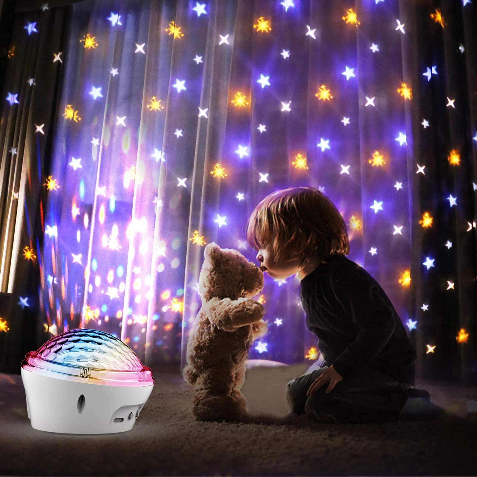 

Night Light Star Projector Lamp Night Light Room Decor Rotate Starry Sky Porjectors Luminaria Decoration Bedroom Lamp Gifts