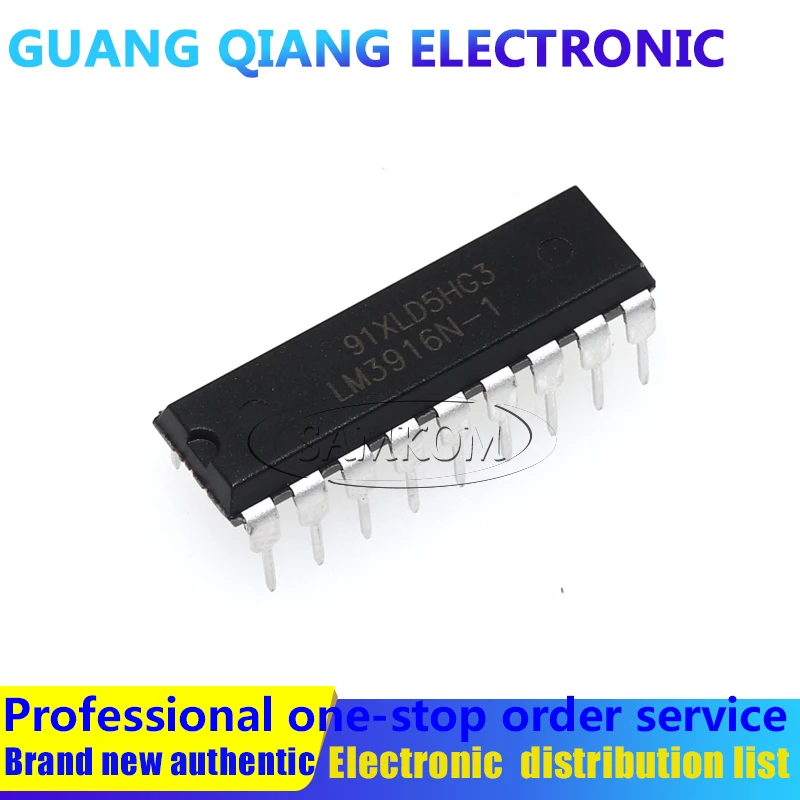 1pcs LM3916N-1 IC DRVR DOT/BAR DISPLAY 18DIP