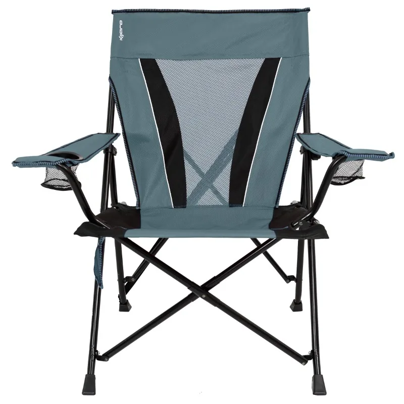 Kijaro Dual Lock XXL Adult Portable Camping Chair, Hallett Peak Gray