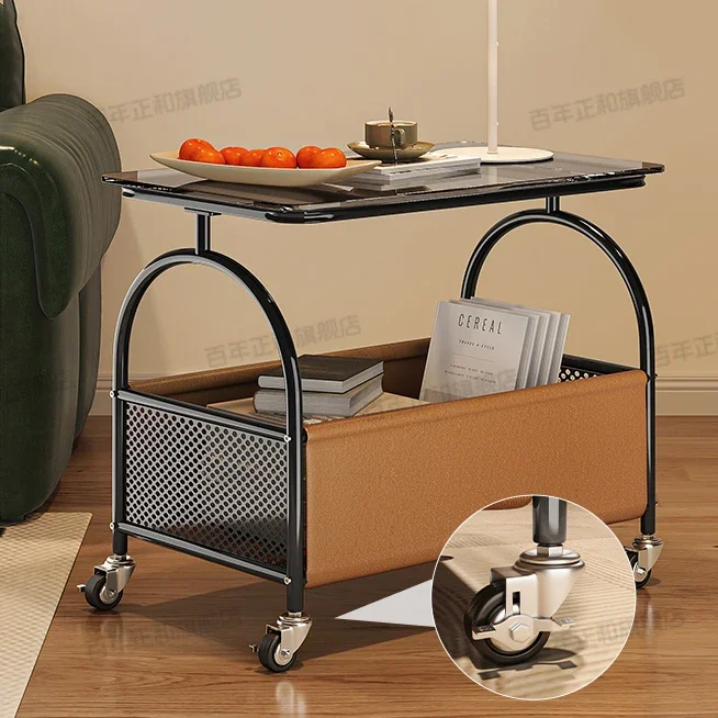 Мобильная гостиная Диван Прикроватная тумбочка Журнальный столик Маленький