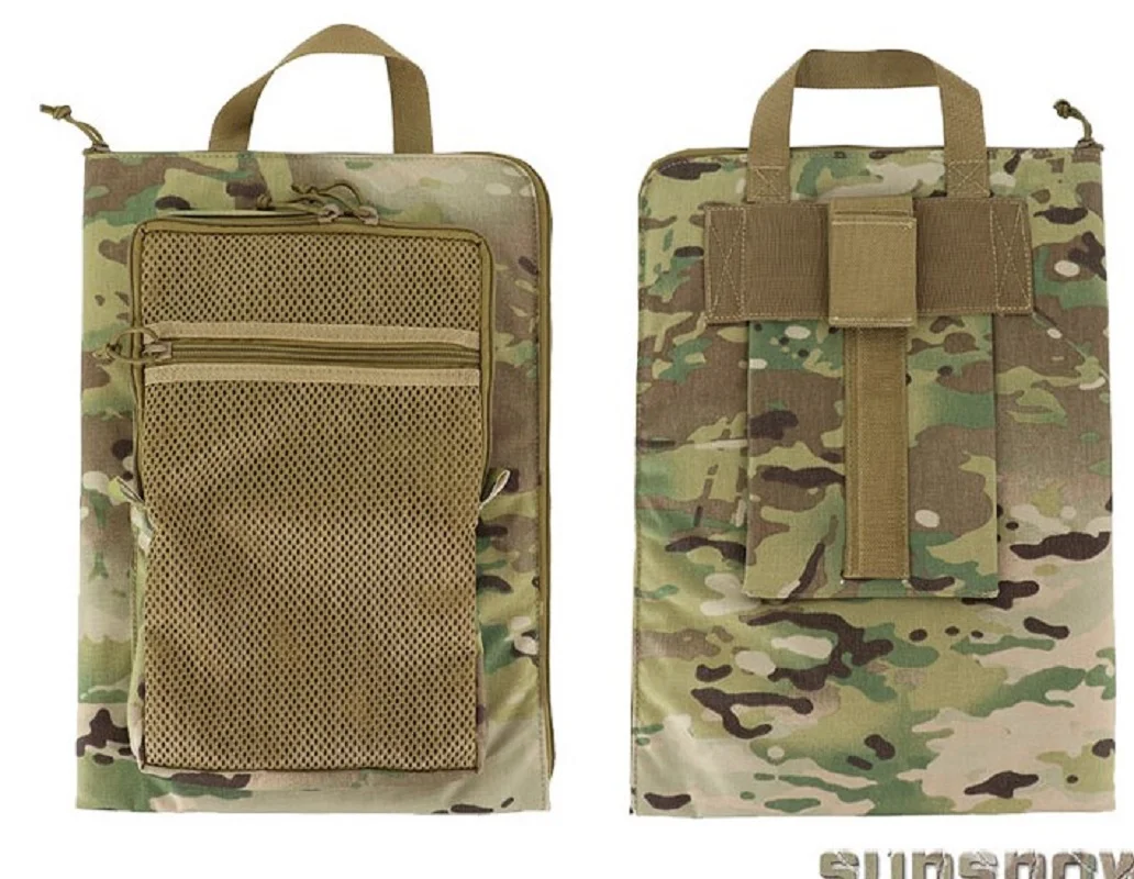 Imported Fabric Tactical Backpack With Built-In Computer Bag MC/BK/CB/FG