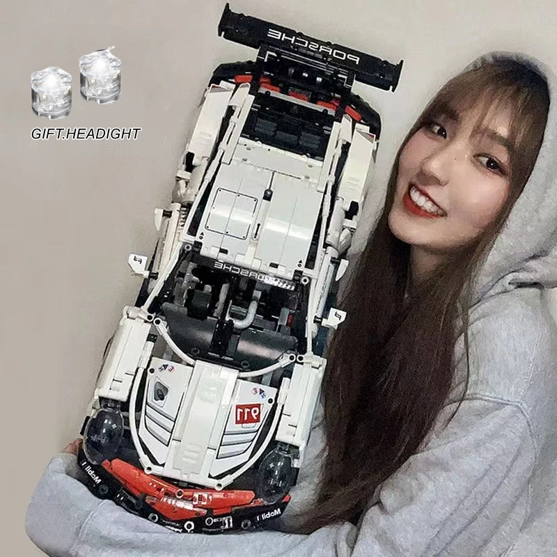 

911RSR Racing Car Formula Building Blocks Bricks Sets Model DIY City Speed Bricks Toys For Kids Children Gifts Model 42096