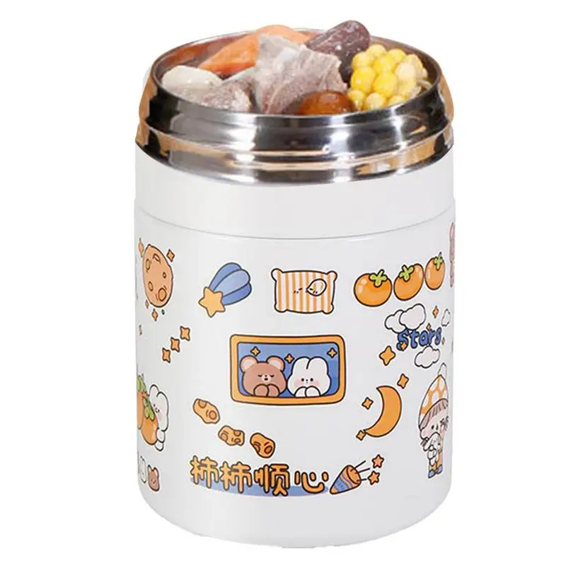 

Изолированный пищевой контейнер, герметичный контейнер из нержавеющей стали, изолированный пищевой контейнер с широким горлышком, изолиро...