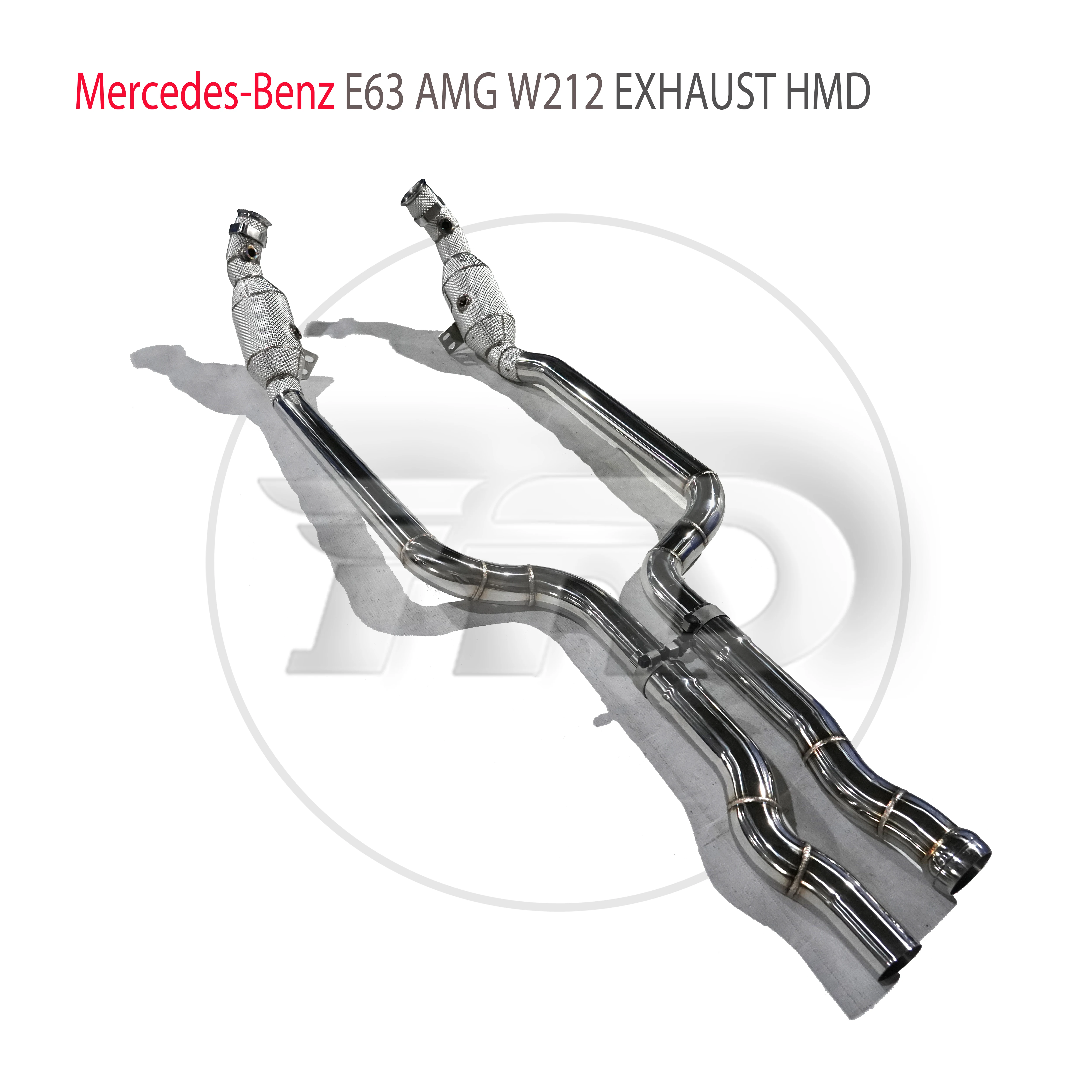 

HMD Exhaust Manifold High Flow Downpipe for Mercedes Benz E63 AMG W212 Car Accessories With Catalytic Header Without Cat