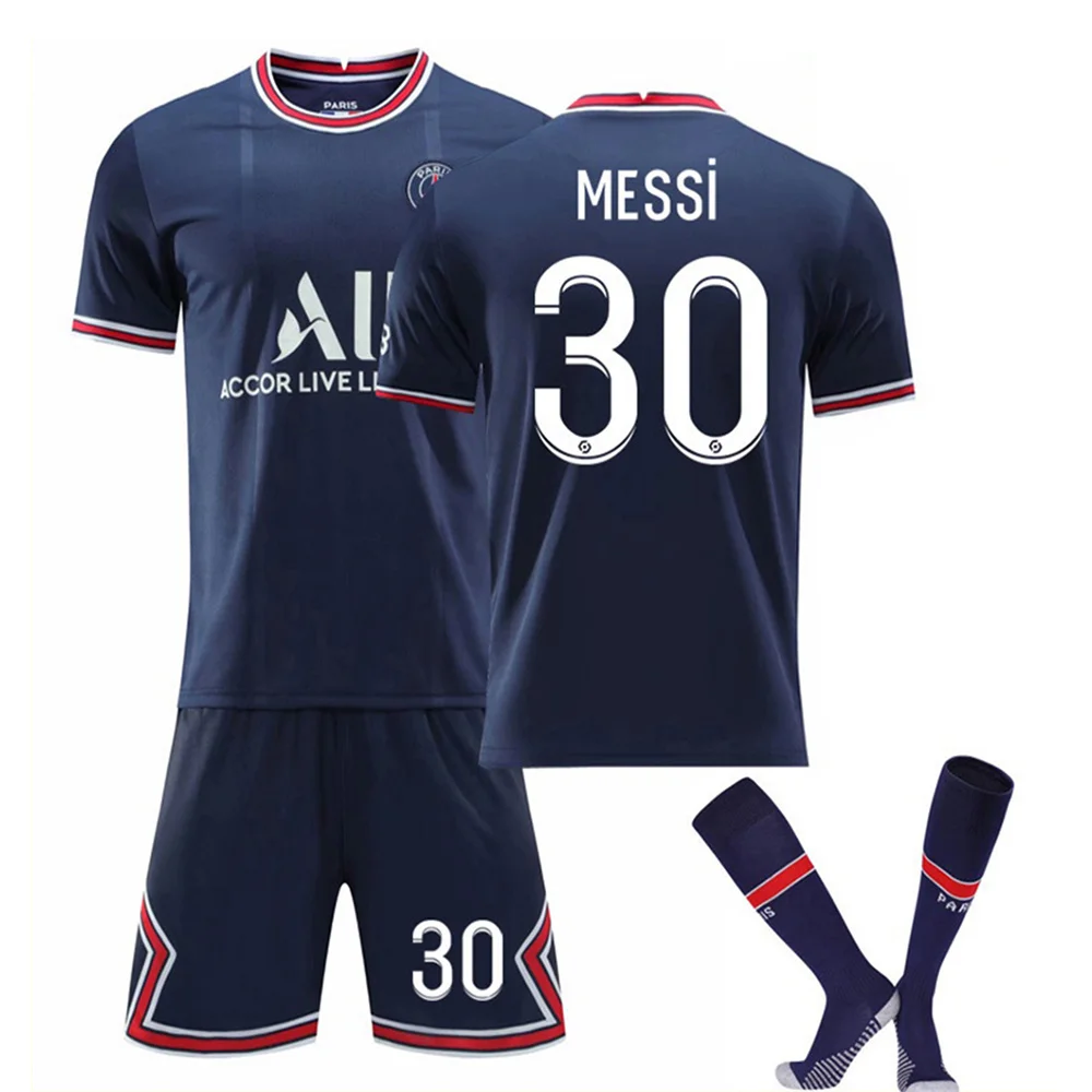 

2022 летняя футбольная игра, детский тренировочный костюм, униформа для команды на открытом воздухе, комплект футбольной майки