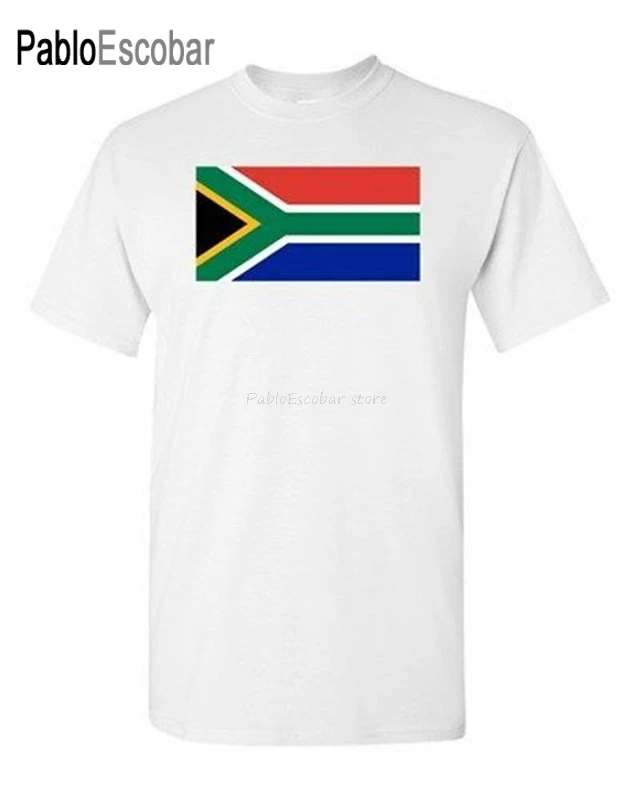 

men brand tshirt summer top tees South Africa Country Flag African State Nation Patriotic Dt Adult T-Shirt Tee Popular Tee Shirt