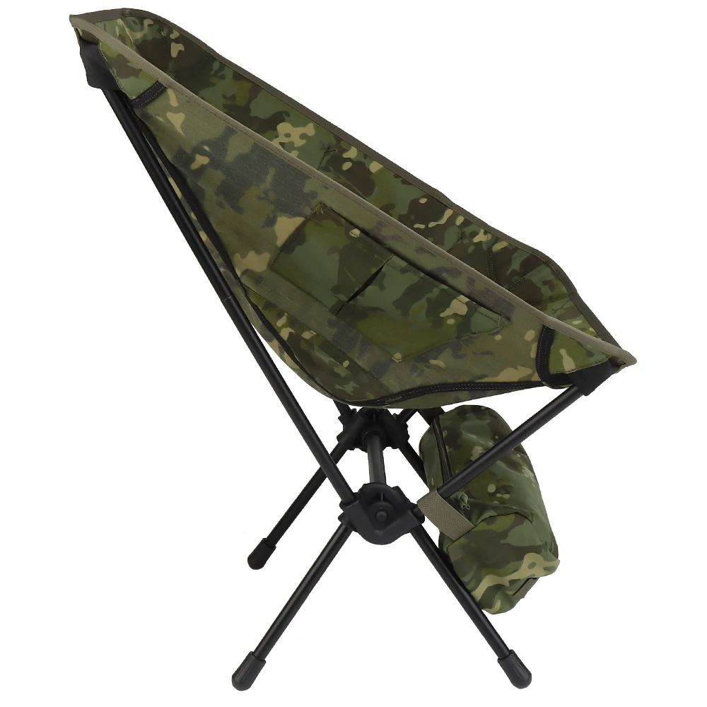 Outdoor Ultralight Comfort Folding Fishing Chair Portable Bag Camo Lawn Survival Climbing Hiking Camping BBQ Picnic Nylon Seat enlarge