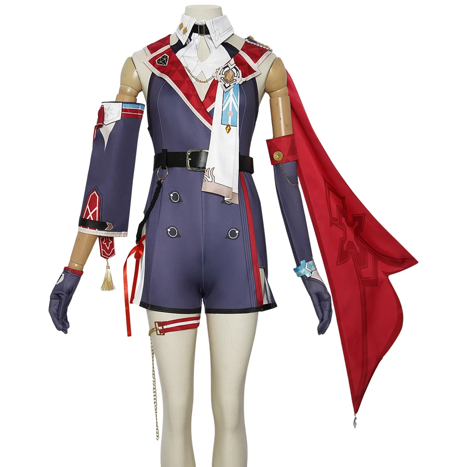 Star Rail Topaz Косплей Костюм Honkai Numby Сексуальный Топаз Джабта Ретривальные Костюмы