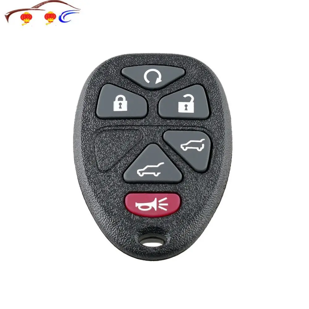 J17 6 Buttons Car Key OUC60270 315 Frequency Replacement For Chevrolet 2007-2014 Cadillac Escalade ESV EXT Remote Car Key Fob 6b