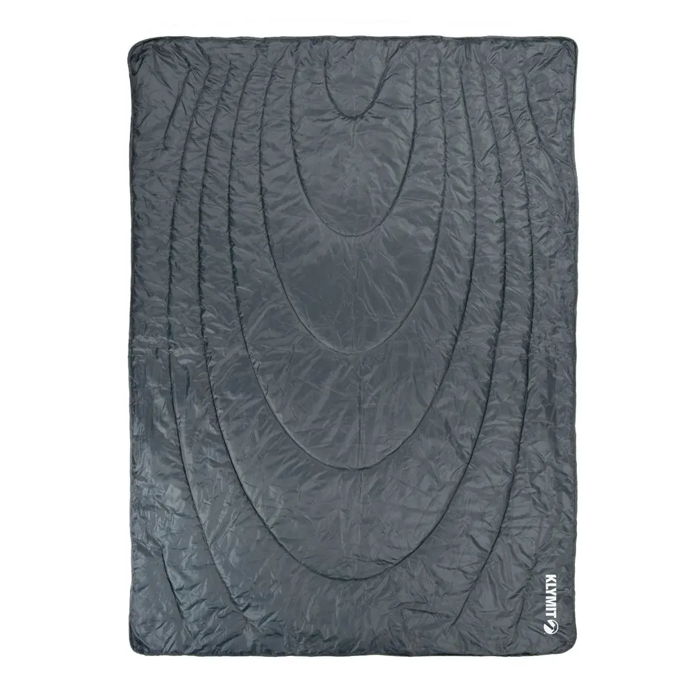 

Дорожное одеяло Horizon, легкое и прочное одеяло, 80x58 дюймов, серого/синего цвета