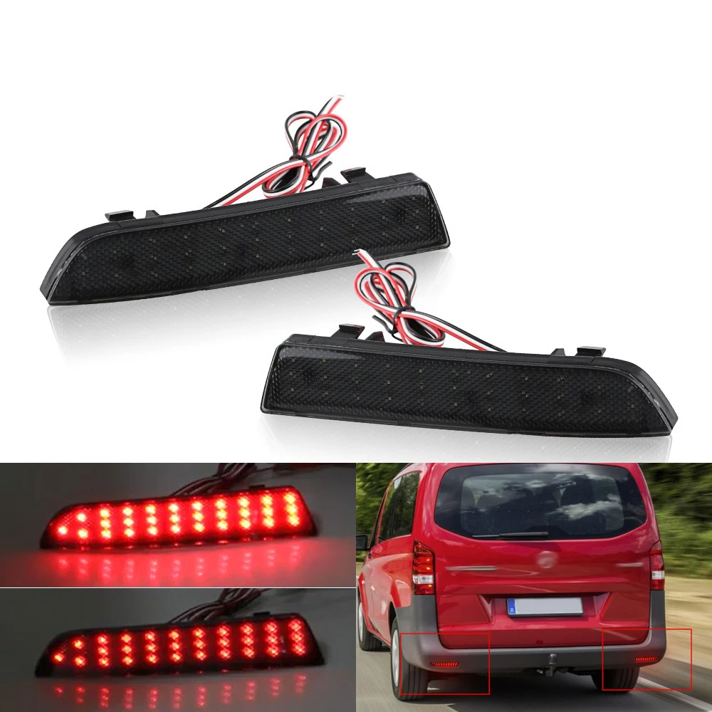 

2 шт., задние фонари для Mercedes-Benz W447 Vito Tourer Dualiner V-Class