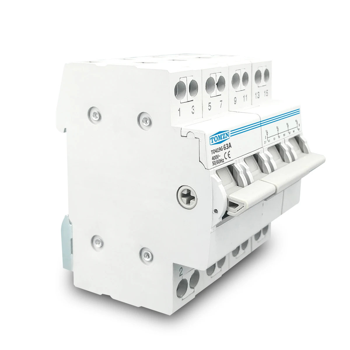 1P 2P 3P 4P 63A TOMZN MTS Dual Power Manual Transfer Isolating Switch  Interlock Circuit Breaker (art.: 3920bf869cd68) - 3920bf869cd68