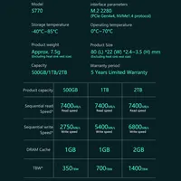 Ssd-Накопитель FANXIANG, NVMe PCIe 4,0 (1 и 2 тб) и скоростью записи/чтения до: 6800 и 7400 Мб/с#5