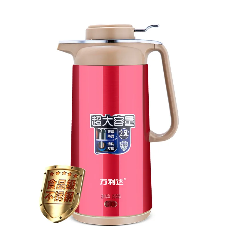 

Thermos With Heating Manufacturers Selling Hot Electric Kettle 2.5 L Insulation KaiShuiHu Household Gift Of Stainless Steel