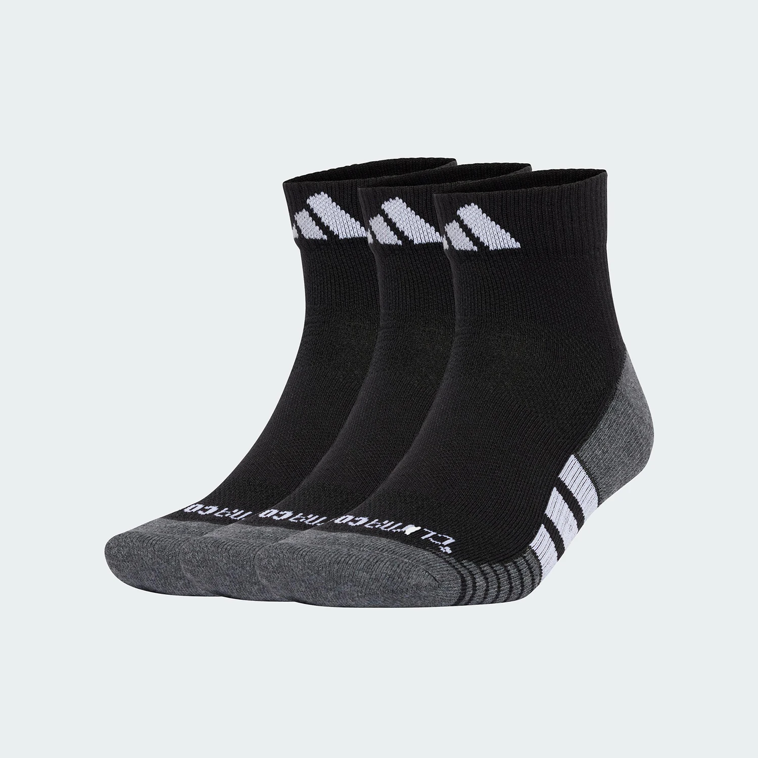 Фото Оригинальные мужские и женские минималистичные спортивные носки Adidas CLIMACOOL, комплект из трех пар JC6446 №1