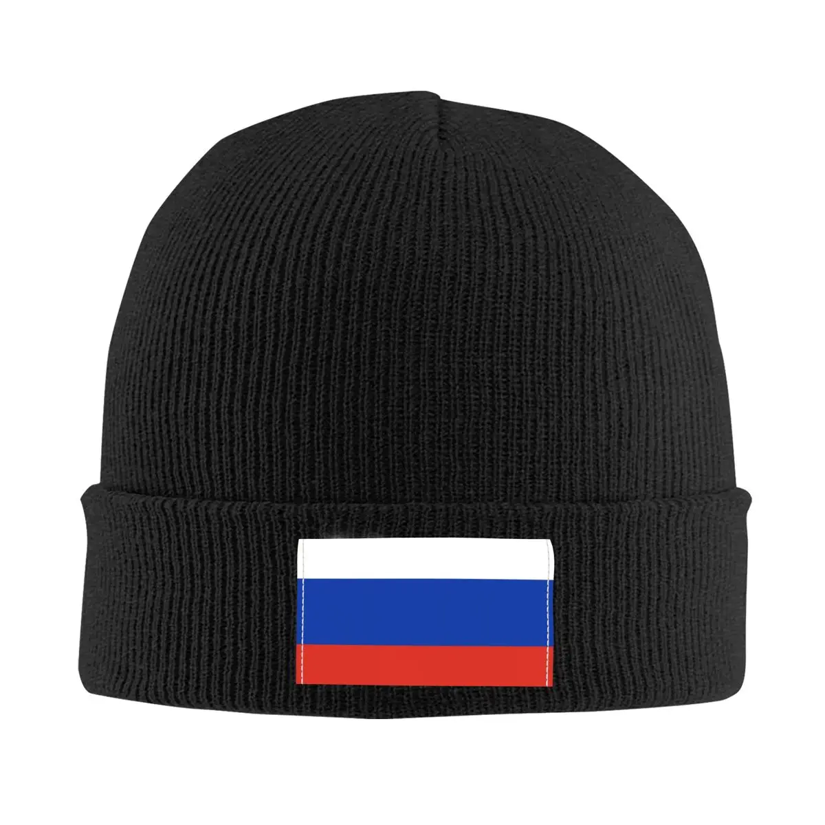 Flag Of Russia Skullies Beanies Caps Unisex Winter Warm Knitted Hat Men Women Fashion Adult Bonnet Hats Outdoor Ski Cap 1