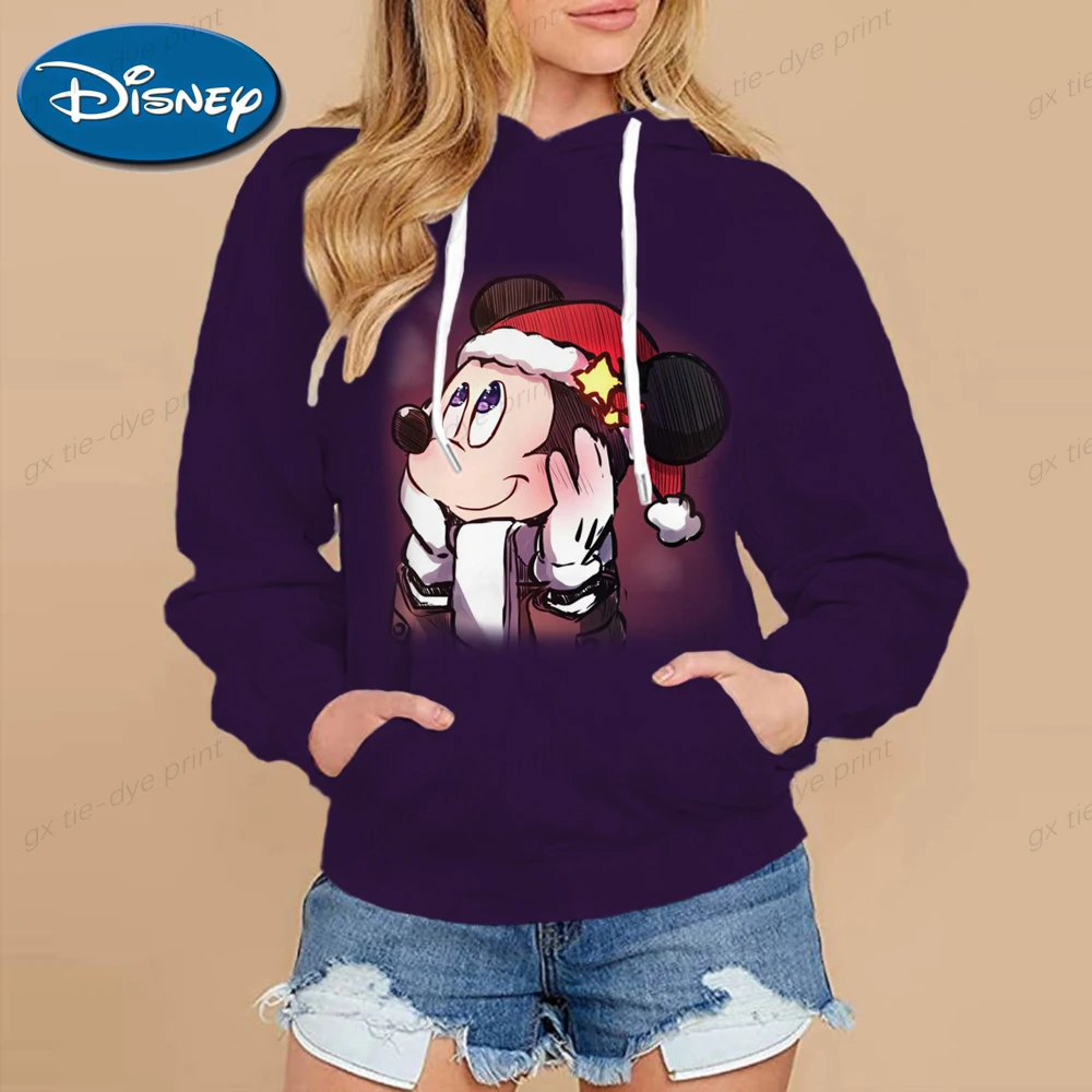 

2022 New Sweatshirts Couples Men's Women's Mickey Y2k Minnie Mouse Women's Fashion Hoodie Printed Hoodie Kids Tops Men's