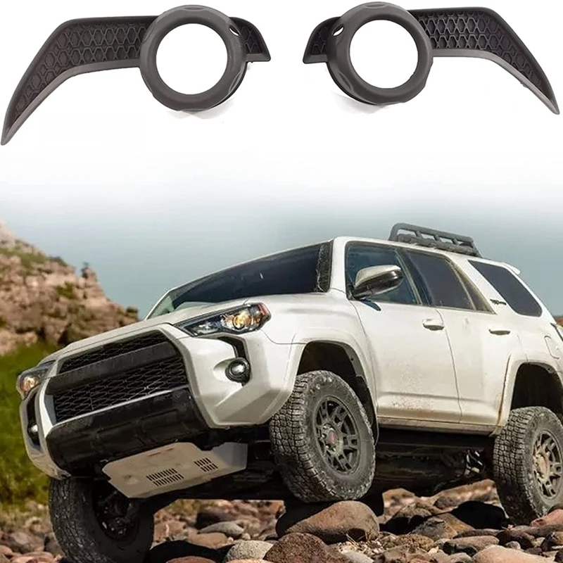 Противотуманные фары крышки фар противотуманная рамка отделка для Toyota 4runner TRD/SR5