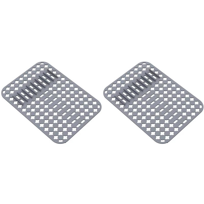 

2 шт., силиконовая решетка для раковины, из нержавеющей стали