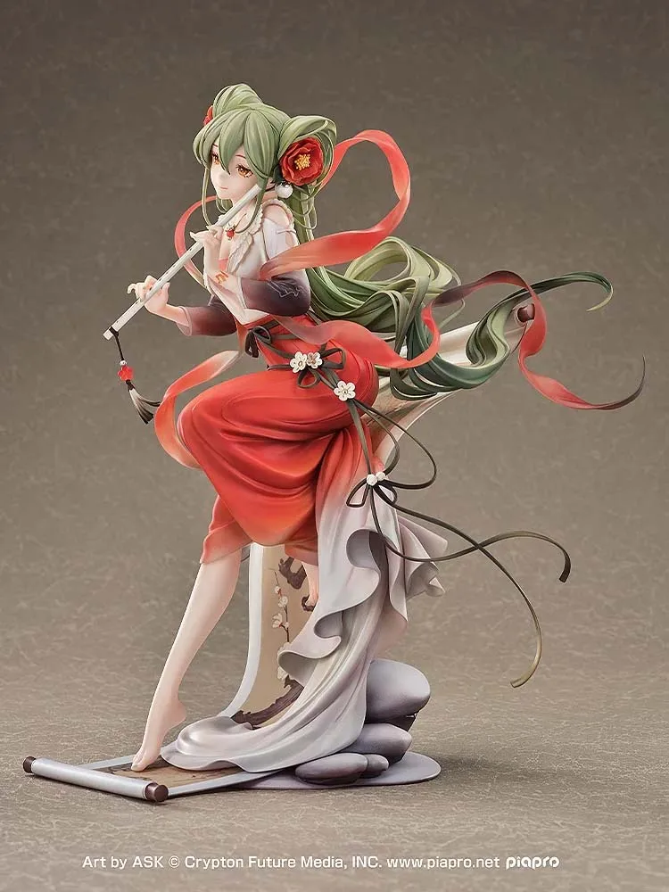 Фото Good Smile Hatsune Miku Meihua Sannong Ver. Коллекционная фигурка Character Vocal Series 01 в масштабе 1/7, модель-игрушка, подарок для фанатов №4