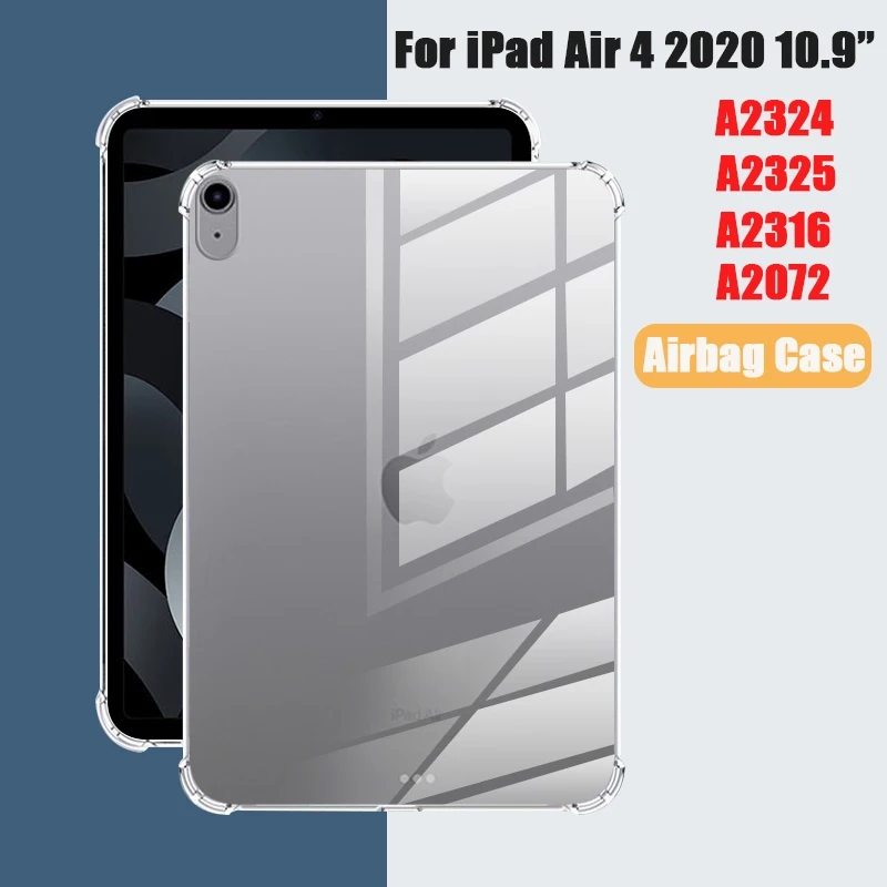 

Тонкий противоударный чехол для iPad Air 4, 10,9 дюйма, A2324 A2072 A2316