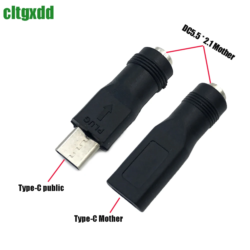 1 шт. адаптер постоянного тока Cltgxdd 5 5*2 Мама-папа/мама