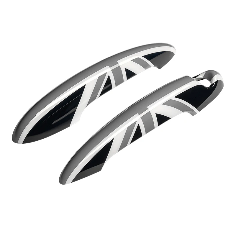 

Наклейки на крышку дверной ручки Union Jack для Mini Cooper R50/R52/R53/R55/R56/R57/R58/R59/R60 2001-2013, автомобильные аксессуары для 2 дверей
