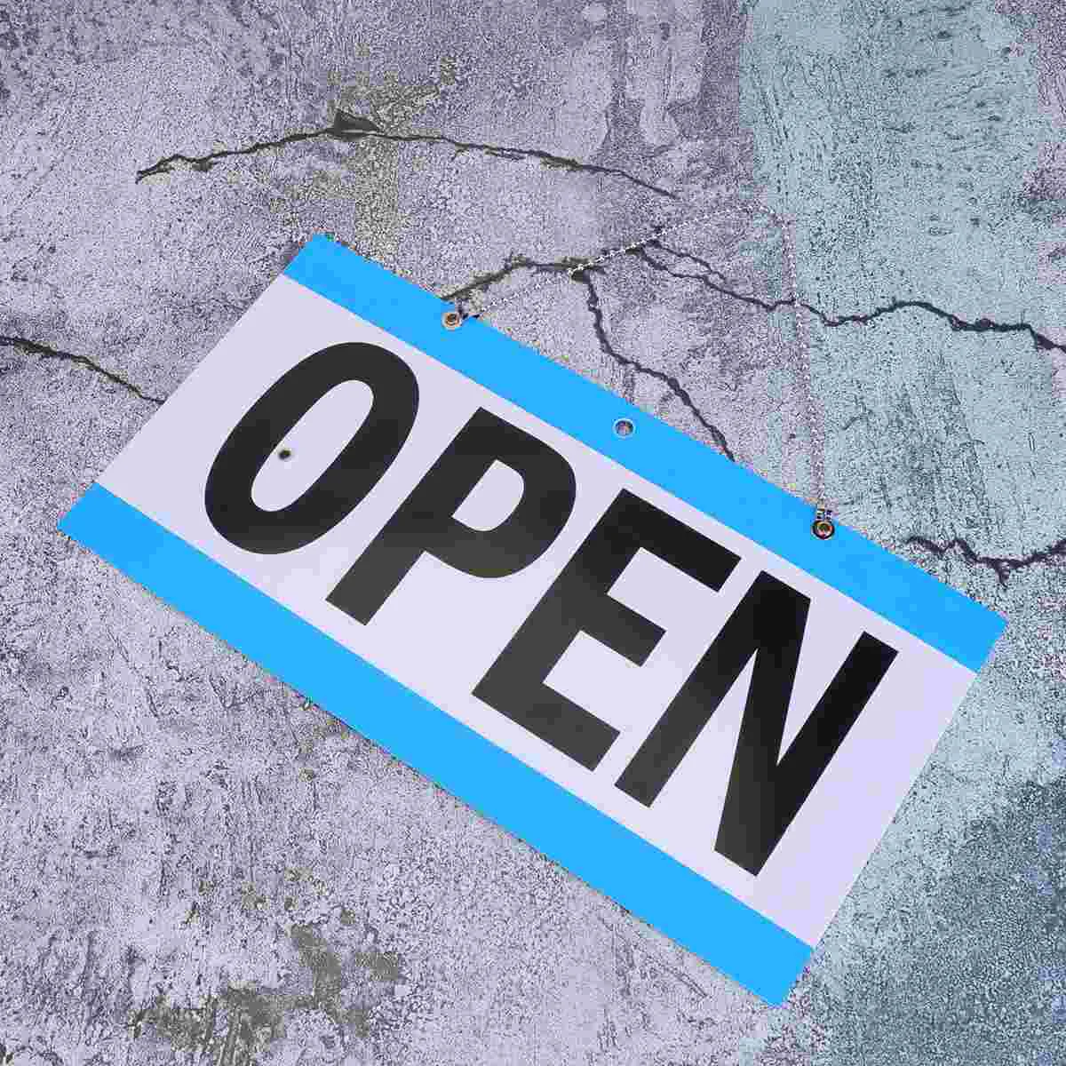 

PVC Welcome Board Will Return Clock Welcome PVC Board Open Closed Sign for Business Welcome Door Board