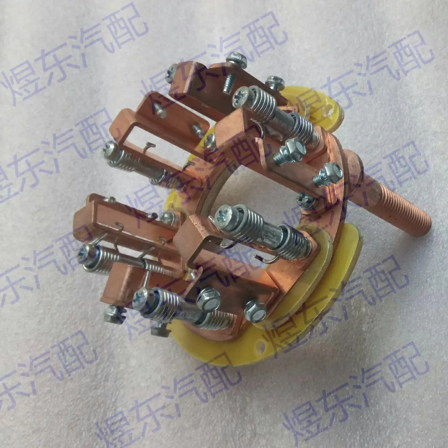 

for Cummins K19 K38 Carter piller 336 DQD2853 QD2853H 6-stage starter motor carbon brush holder 6 brushes