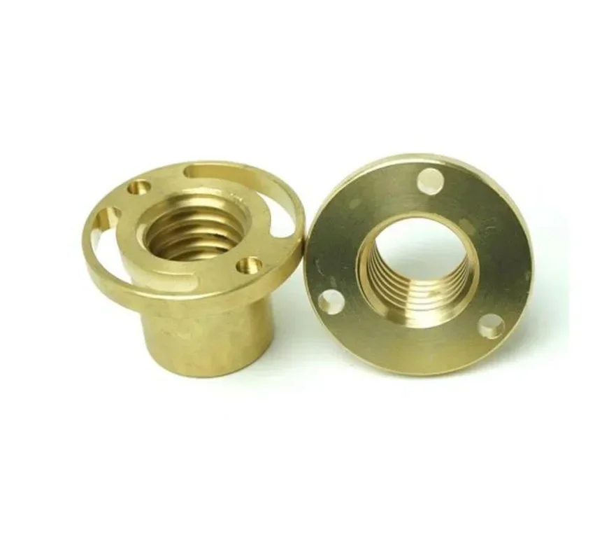 Фрезерный станок Y Axis винт медь гайка втулка Вертикальный фрезерный инструмент