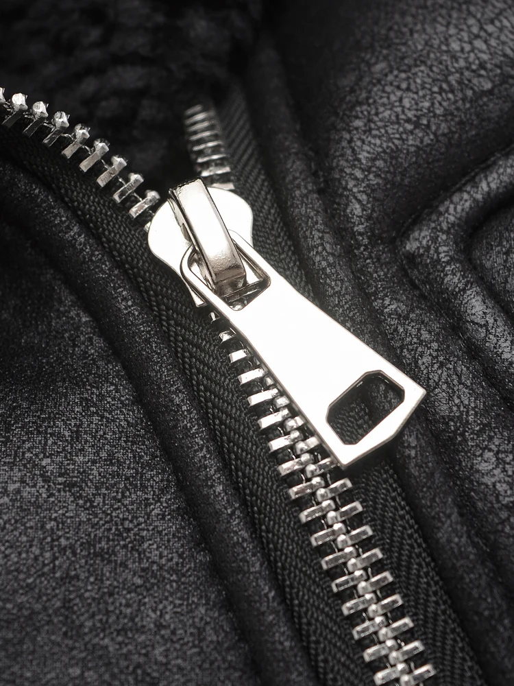 KAOPU ZA женский двусторонний жилет из искусственной овчины винтажный верхний