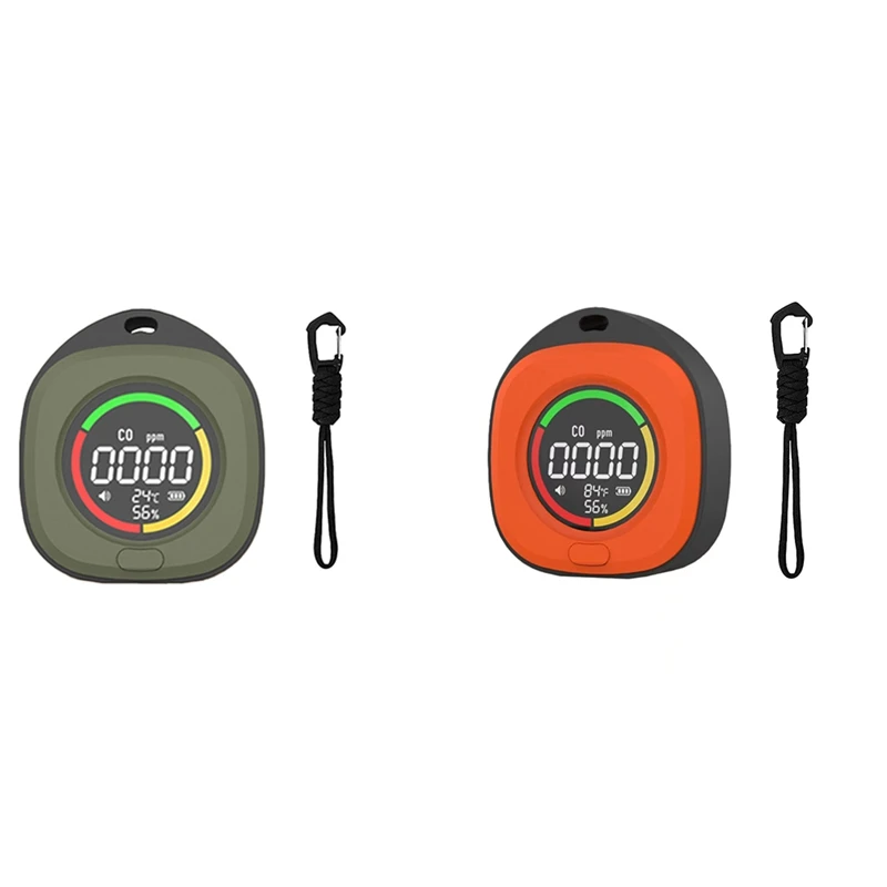 Детектор угарного газа сигнализация Co датчик температуры и влажности