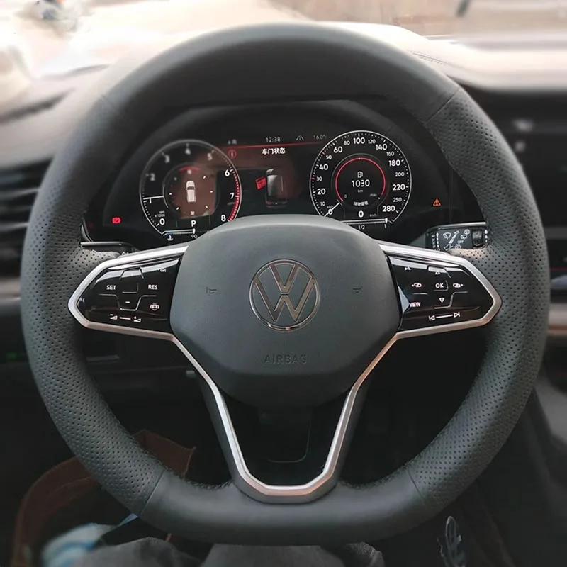 Для Volkswagen Passat B9 Tiguan 2020-2023 ID3 ID4X 2022-2023 сделай сам прошитый вручную из натуральной