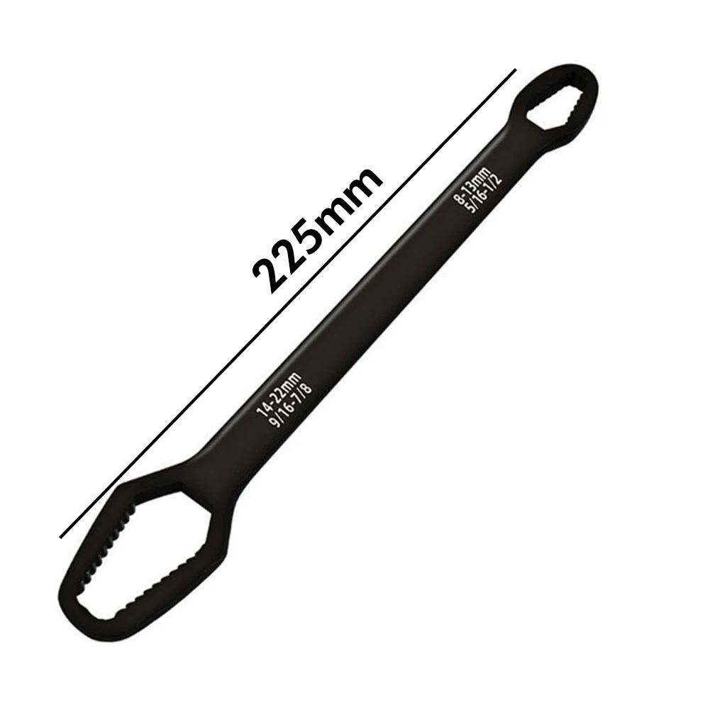 

Универсальные регулируемые ключи для очков, 8-22 мм, самозатягивающийся ключ Torx, двусторонний гаечный ключ с трещоткой, ручные инструменты для фабрики