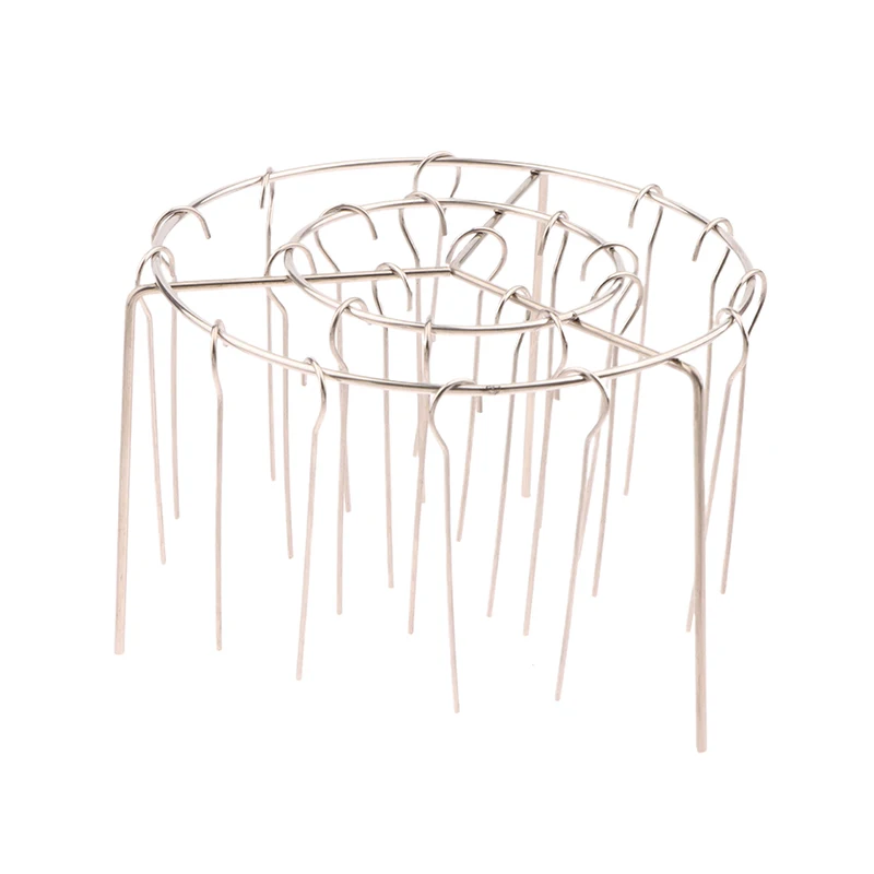 

Вертикальная съемная решетка для гриля из нержавеющей стали, держатель для шампура, аксессуар для фритюрницы с иглой для выпечки 12/24 для фритюрниц