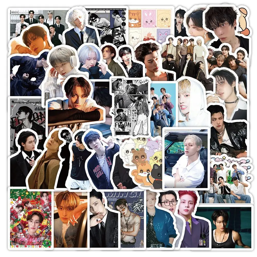 

70 шт. новые корейские группы ATEEZ наклейки Hongjoong Seonghwa Yunho Yeosang персонализированные креативные украшения DIY наклейки для ноутбука