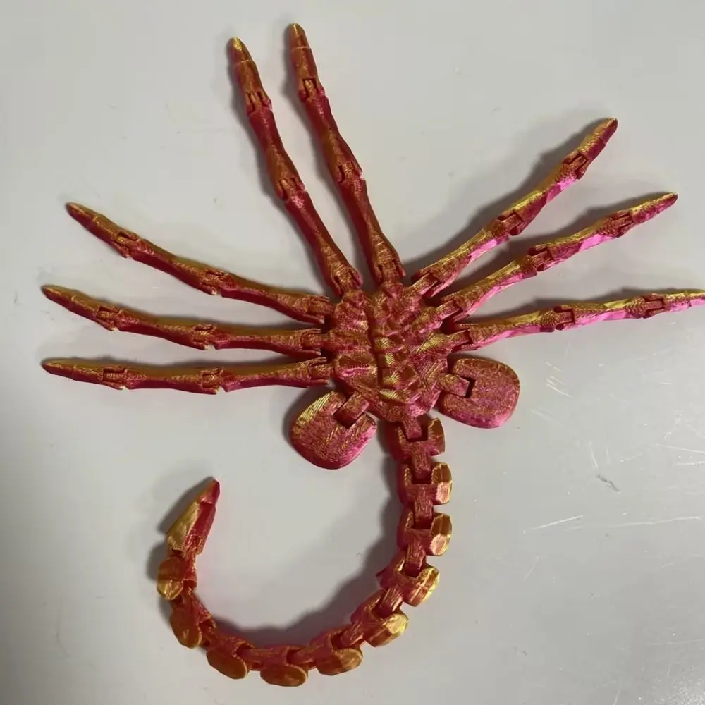 Украшение рабочего стола модель Alien Facehugger с гибкими шарнирами для творческой