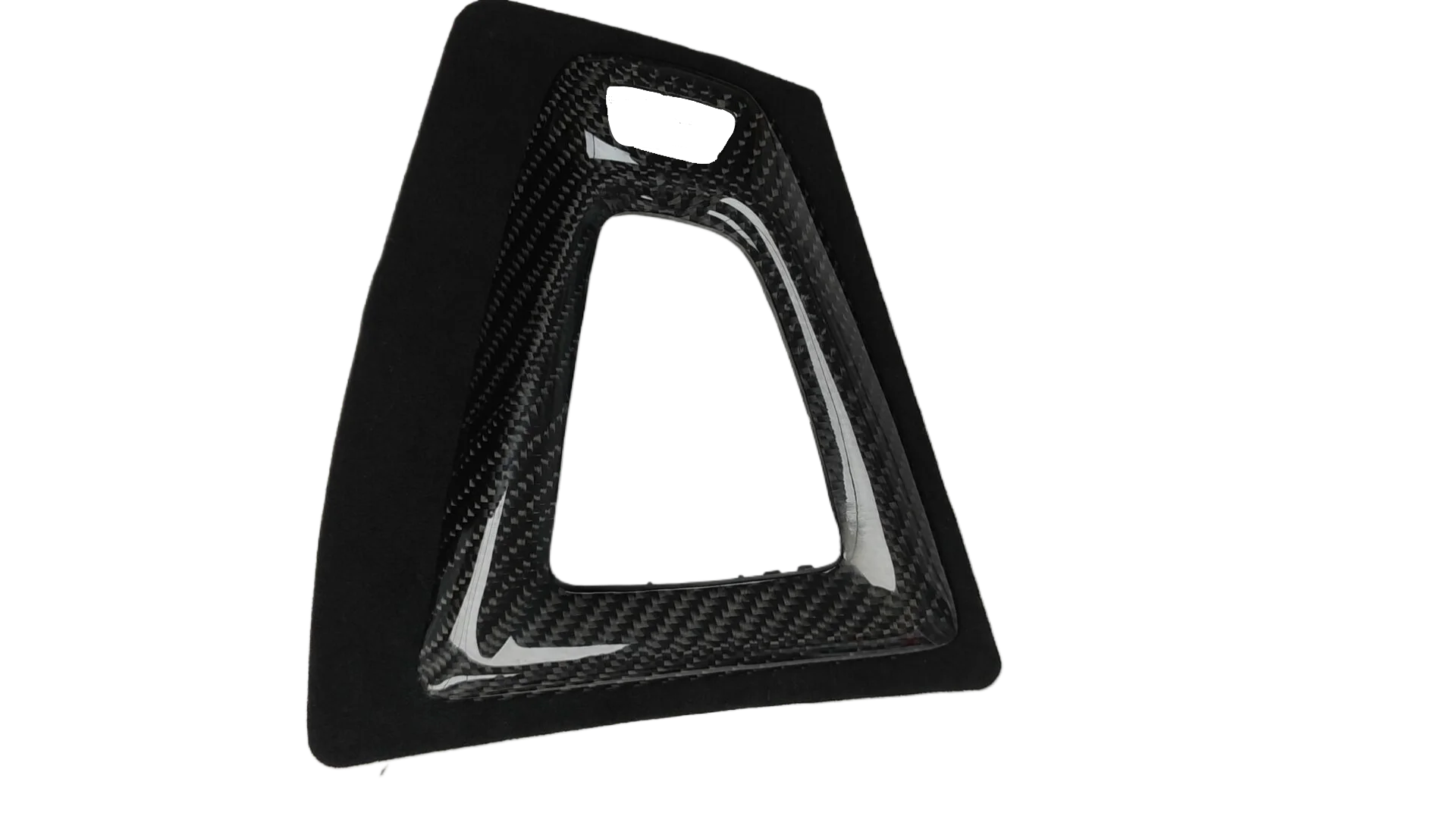 Стайлинг ABS + Настоящее углеродное волокно Алькантара шестеренка объемный Чехол