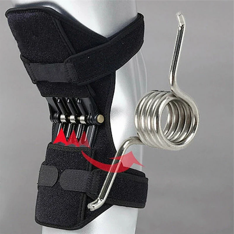 

Knee Protector Joint Support Knee Pads Breathable Non-Slip Power Lift Knee Pads Rebound Spring Force Knee Booster Leg Protector