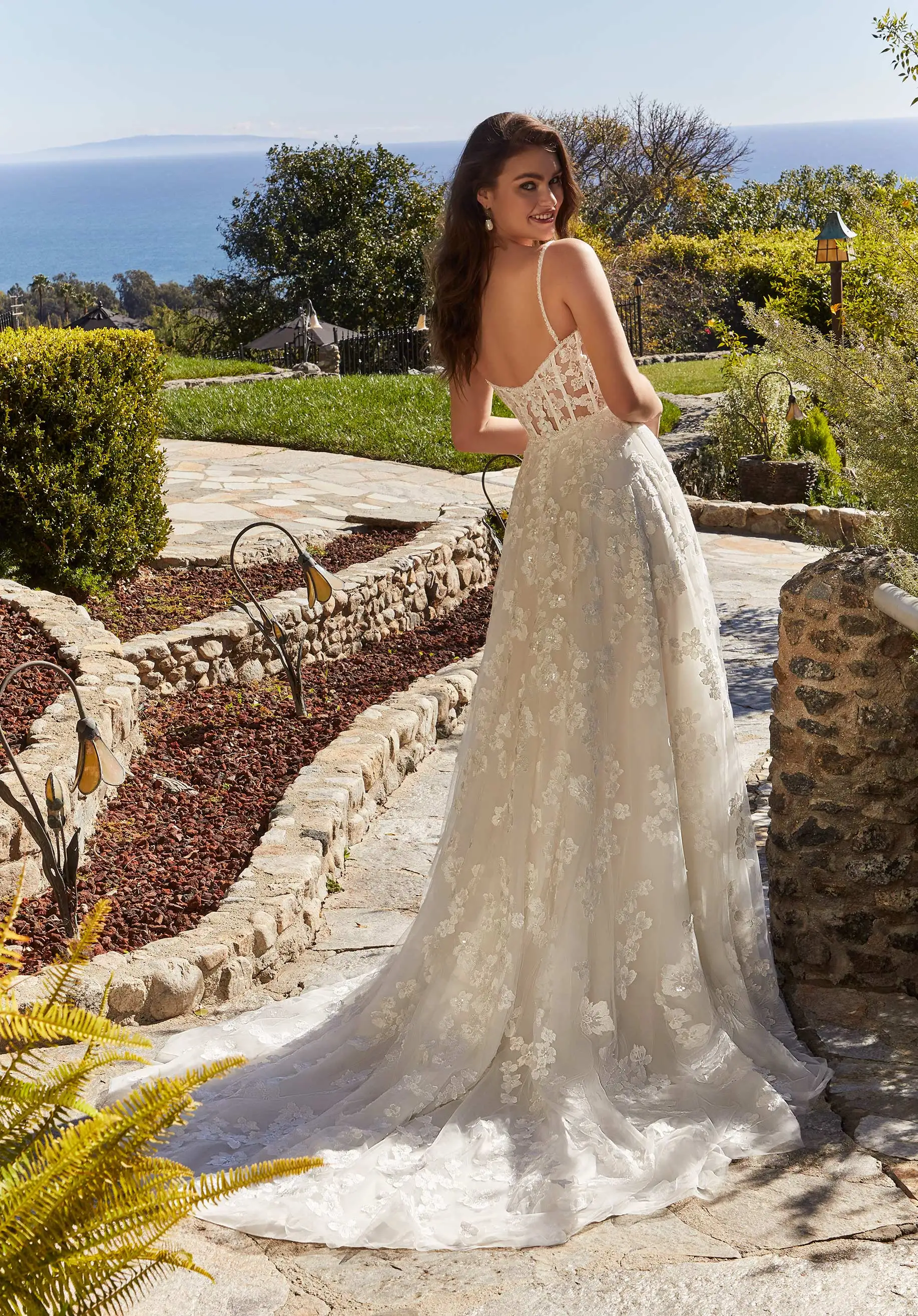 Vestido De Novia Encaje бальное платье свадебное Boda Invitada Elegante Con Mangas Vestidos Baratos Para Casamento Civil