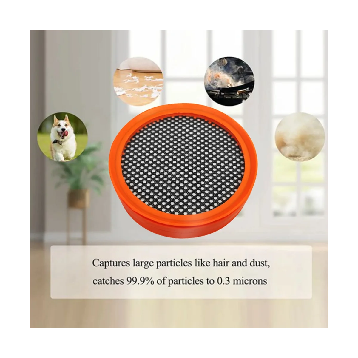 Hepa-фильтр для пылесоса Philips FC8009 FC8081 FC6723 FC6724 FC6725 FC6726 FC6727 FC6728 FC6729 5 шт.