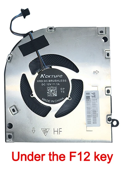 Фото Вентилятор охлаждения ЦП и ГПУ для ноутбуков HP OmniBook Ultra 14-FD TPN-Q297, Omen 10 Slim14 14-FB (N91710-001, N91711-001) №3