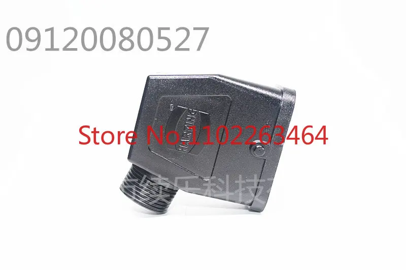 HARTING connector 09120080527 black upper shell HAN-COMPACT-gs-pg16 пластиковый корпус