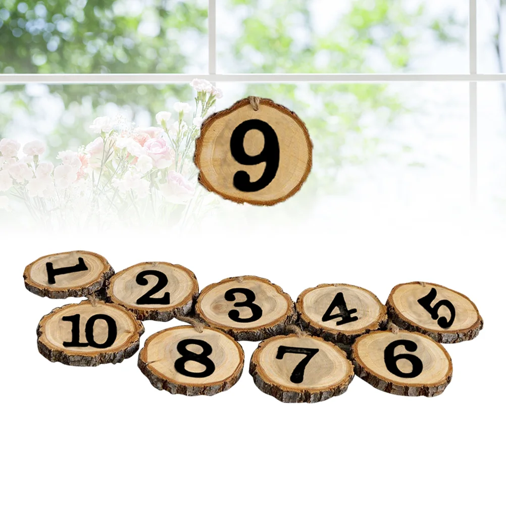 

Slice Decor Hanging Ceiling Wooden Decoration Wedding Decorations Wood Tree Number Table Numbers Centerpieces Ideas