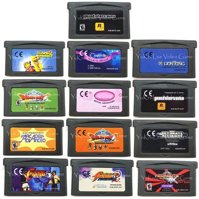 

GrandTheftAuto 32 Bit Video Game Cartridge Console Card for Nintendo GBA