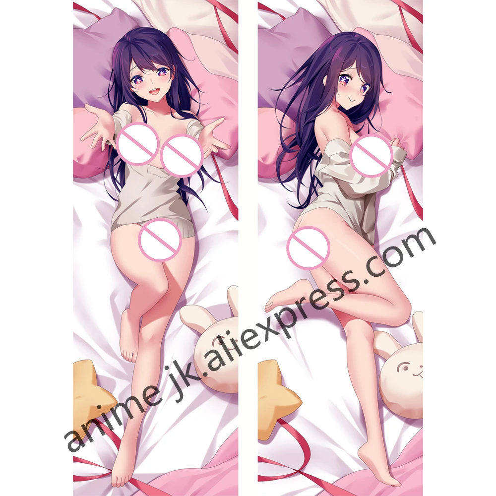 

Подушка для тела с рисунком Аниме Dakimakura Oshi no Ko чехол R18, двусторонняя обнимающая подушка для косплея