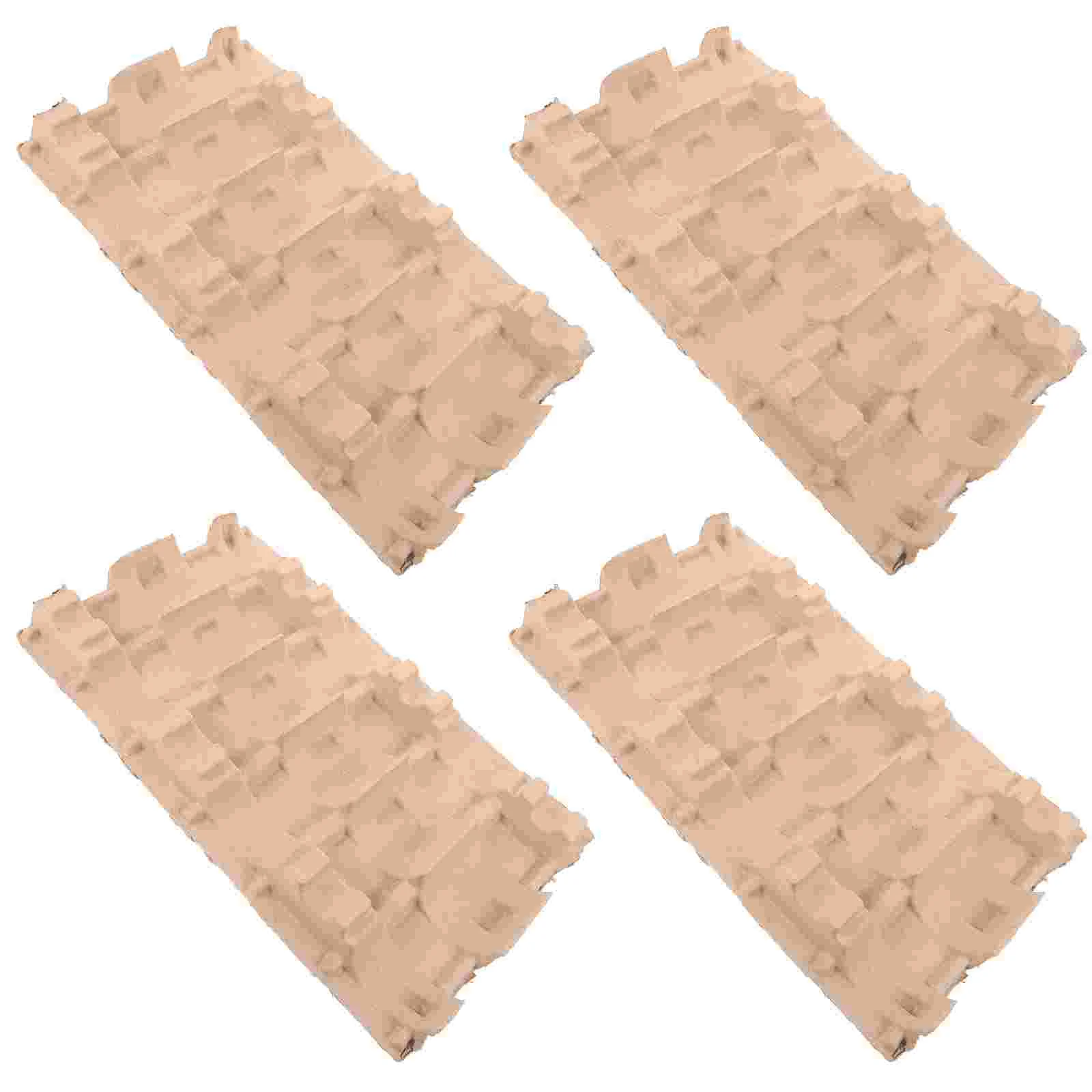 

4pcs Storage Holder Stands Bottle Holders Paper Display Holder Racks