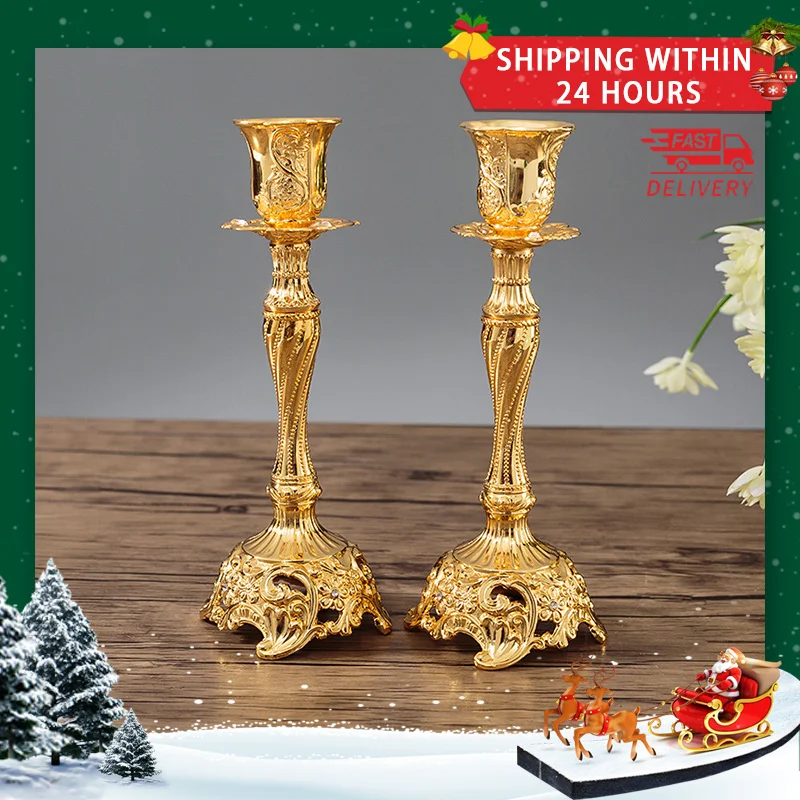 Europe Metal Candle Stand God Candlesticks Drop Shipping