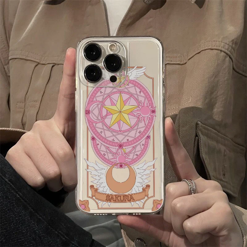 Чехол для телефона Cardcaptor Sakuras Anime OPPO A3 A60 A57 A38 A79 A58 A98 A5 F9 F11 A94 A92 A76 A74 A73 A54 A53 A31 Pro 5G Cover